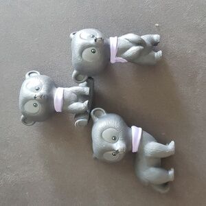 Disney Pixar brave bear figurines lot of 3
